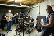 Delusional Mind rehearsal 02/10/08 - Photo by Angie