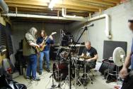 Delusional Mind rehearsal 02/10/08 - Photo by Angie