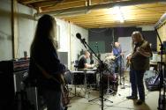 Delusional Mind rehearsal 02/10/08 - Photo by Angie